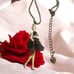 RARE VTG Betsey Johnson Paris is Always a Good Idea Necklace