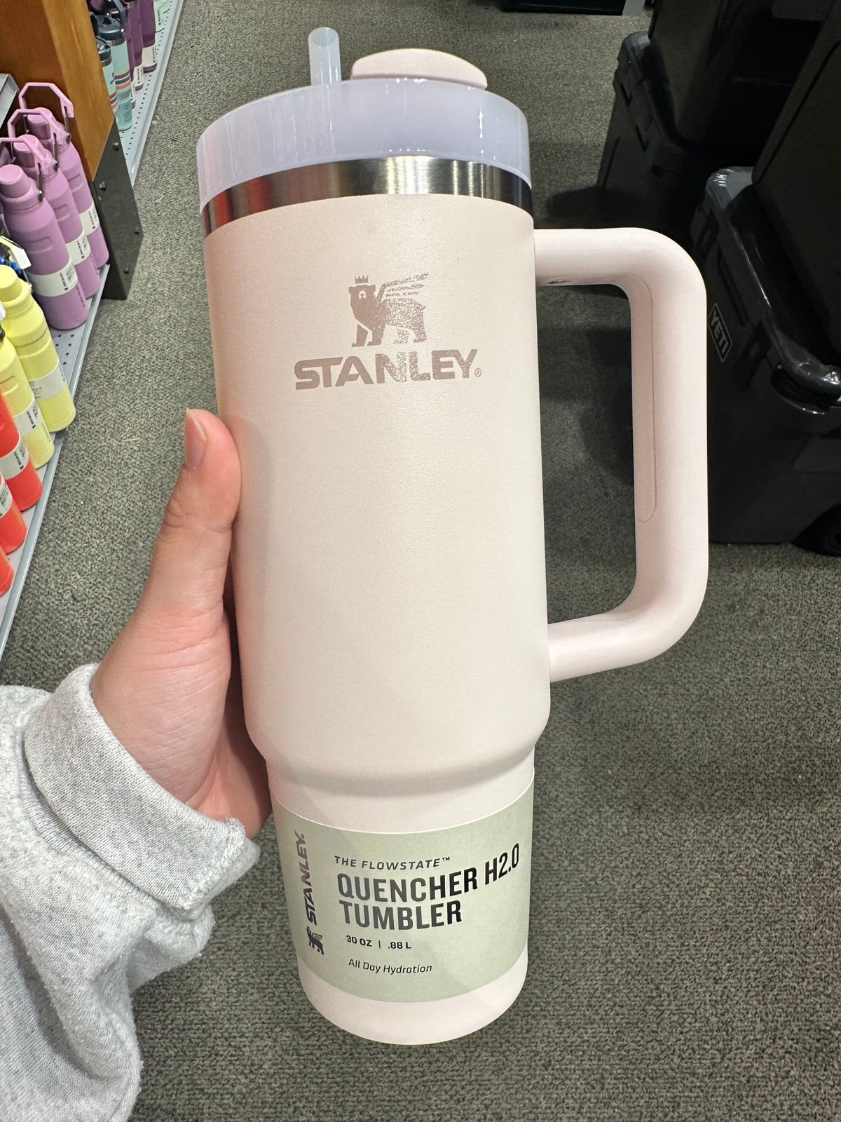 Rose quartz stanley 30oz brand new