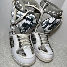 Thirtytwo Men's Prion White Camo Advance Snowboard Footwear Boots (Size 8)