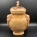 1970’s Barn Owl Lidded Double Sided Ceramic Canister