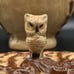 1970’s Barn Owl Lidded Double Sided Ceramic Canister
