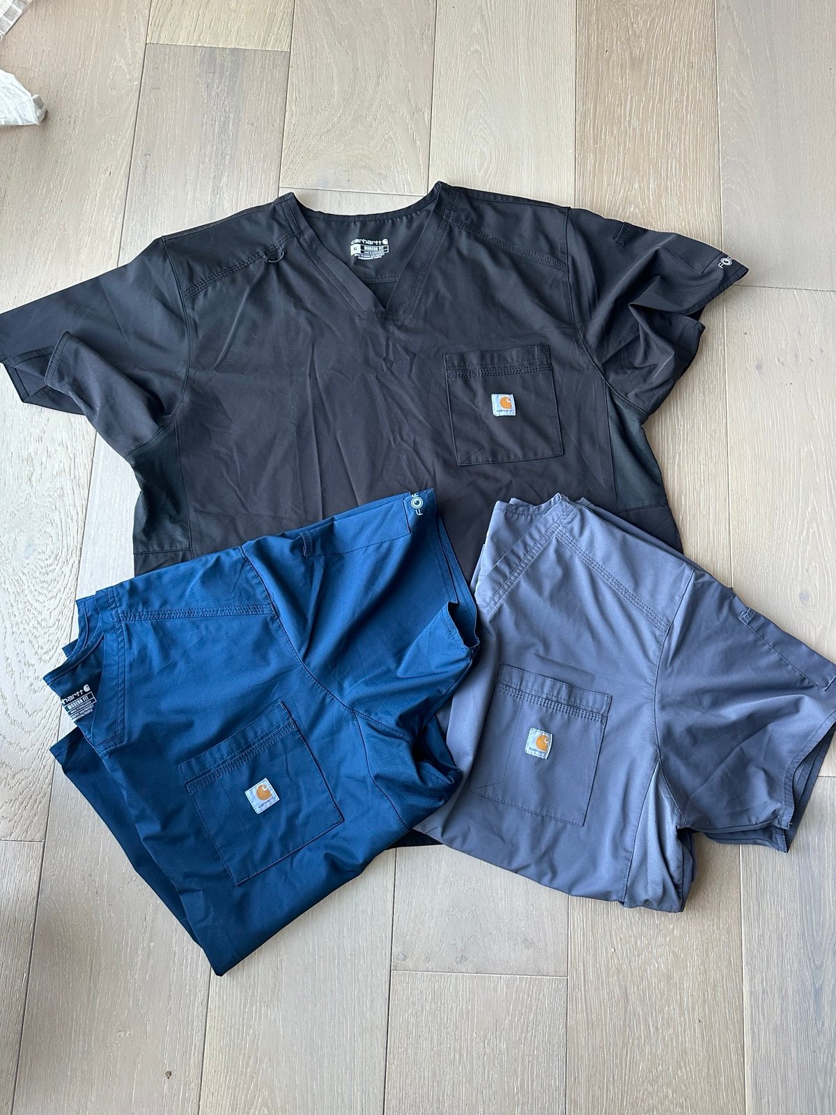 Carhartt Force Flex Scrub Top Bundle
