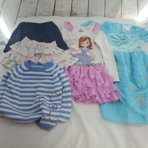 Lot Of 9 Assorted Girls Multicolor Floral Dresses Skirts And Blouse Top Sz 6/6X Lot Of 9 Assorted Girls Multicolor Floral Dresses Skirts And Blouse Top Sz 6/6X