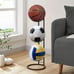 Basketball display stand, portable outdoor basketball stand
