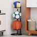 Basketball display stand, portable outdoor basketball stand