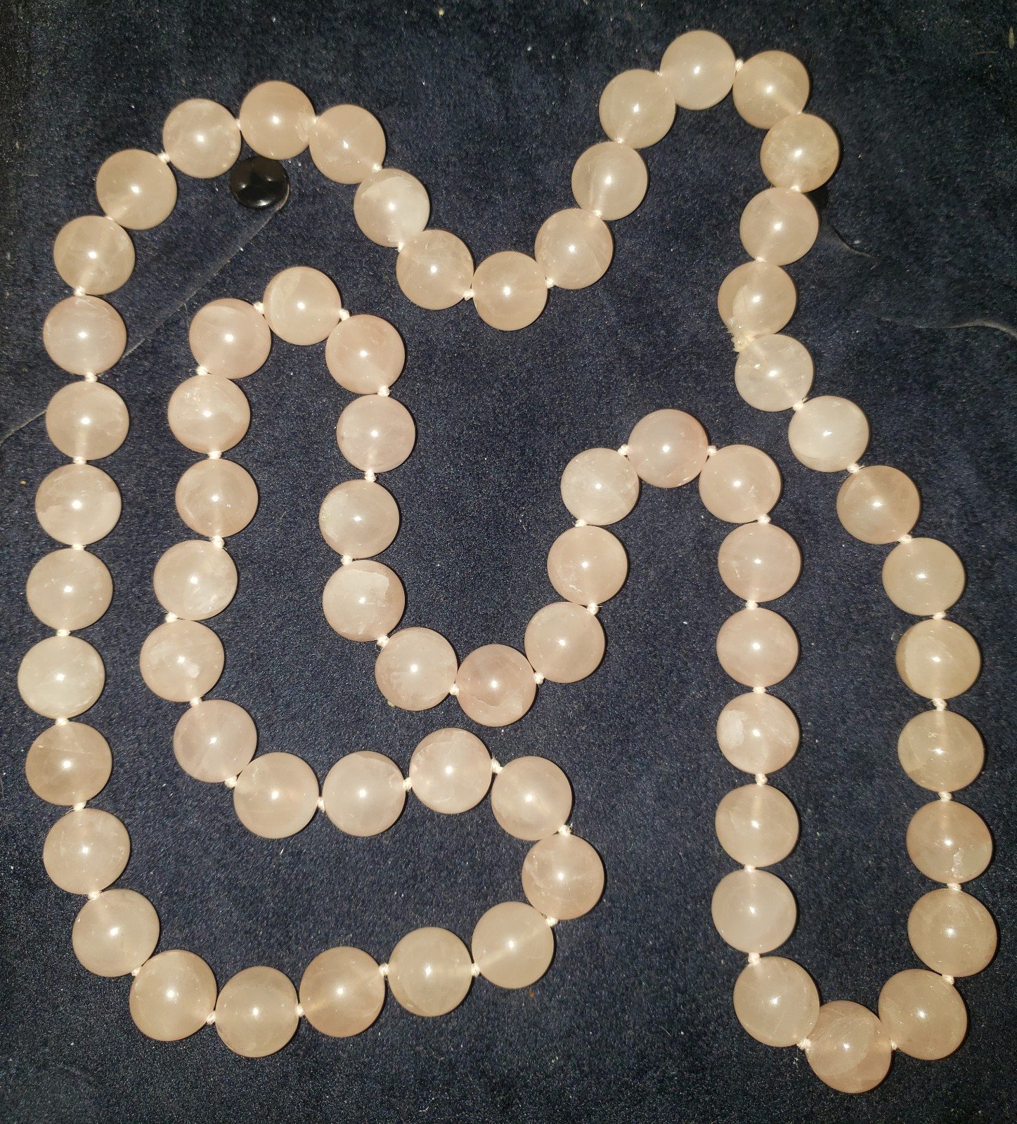 Rose Quartz Beaded Necklace