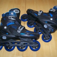 High Bounce Brand Inline Adjustable Skates Teens Large Womens 6.5-8.5
