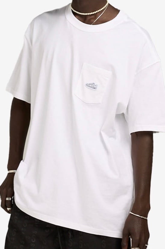 Nike Sportswear® SSNL AF-1 Loose Fit Pocket Patch Tee in White FZ5413-100 Ⓜ *NWT