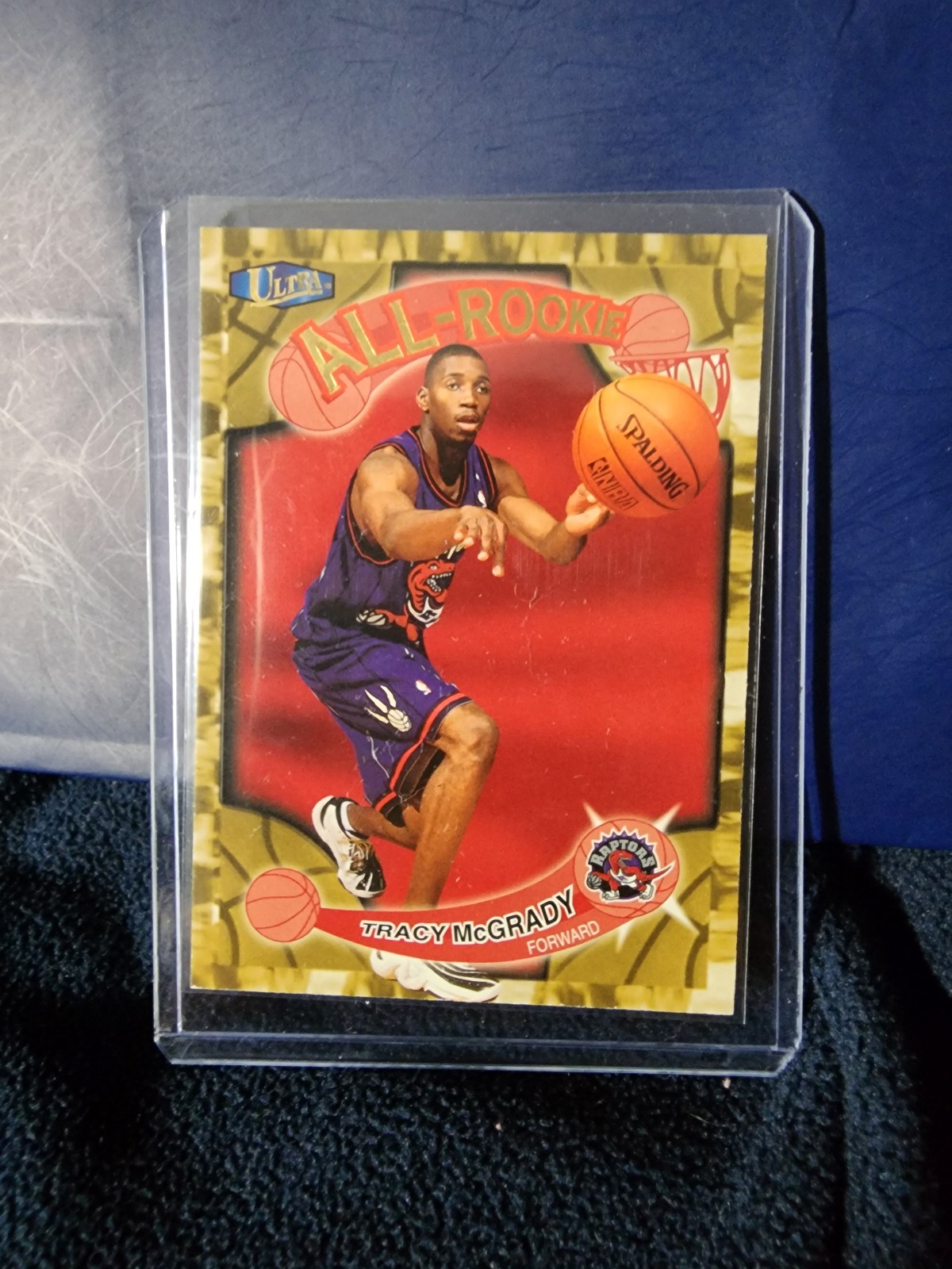Rookie tracy mcgrady all rookie team ultra raptors nba baaketball