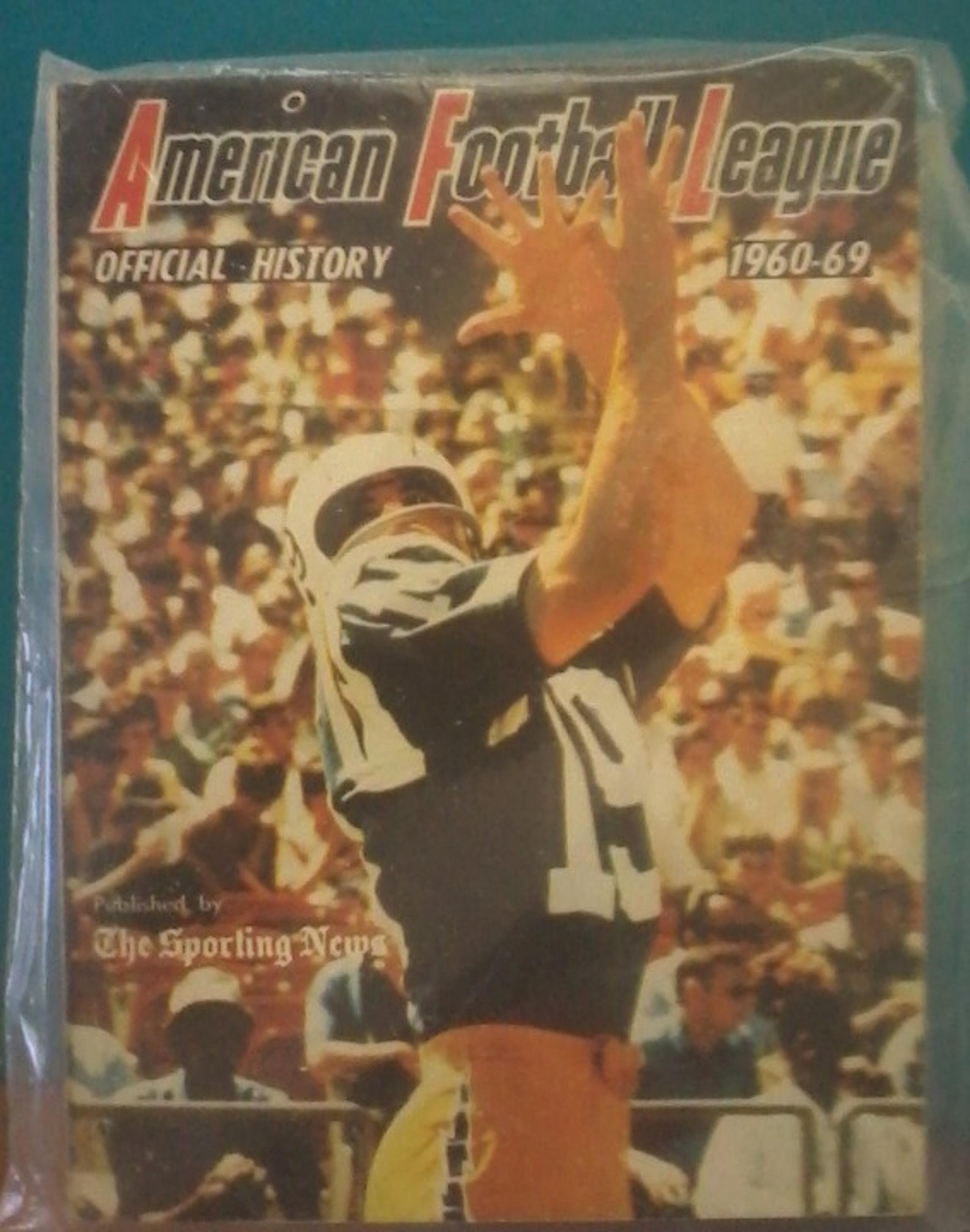 American Football League History & Guides 1965-69