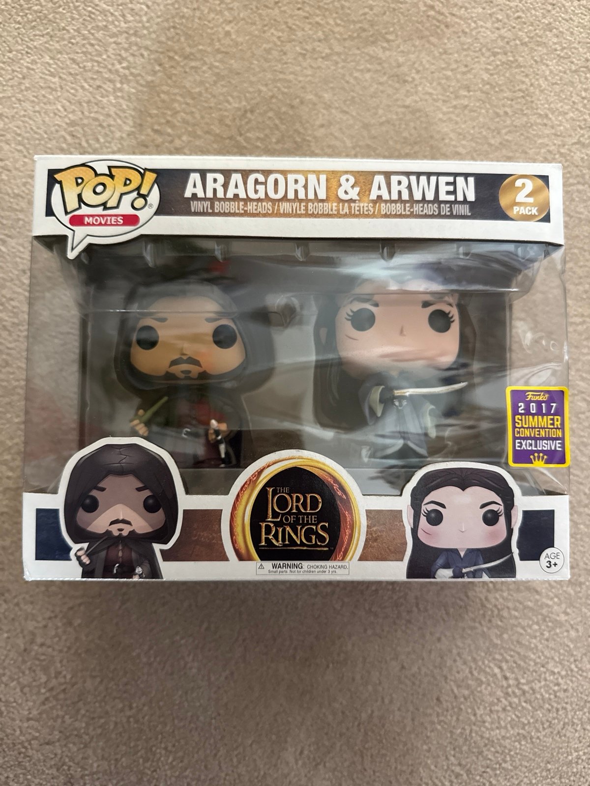 Aragorn & Arwen Funko Pop