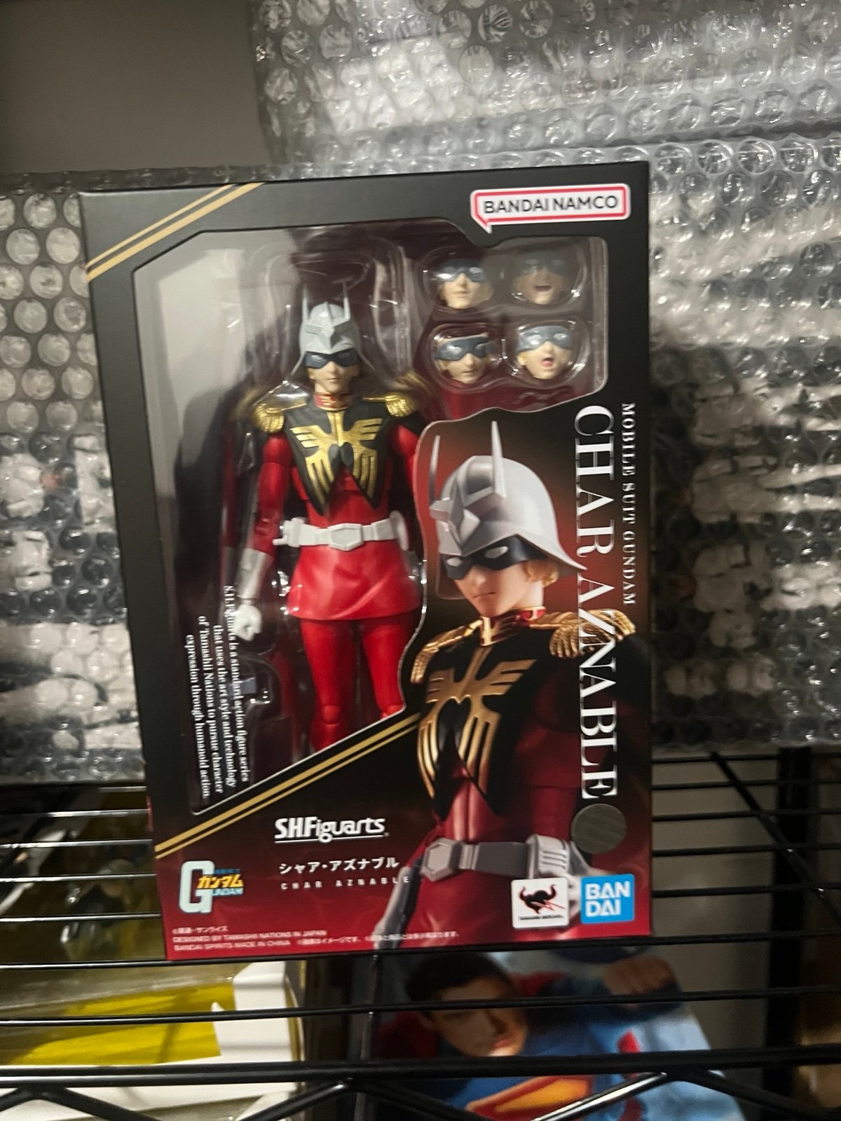 S.H.Figuarts Char Aznable Mobile Suit Gundam
