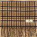 Aquascutom of London 100% lambswool scarf.