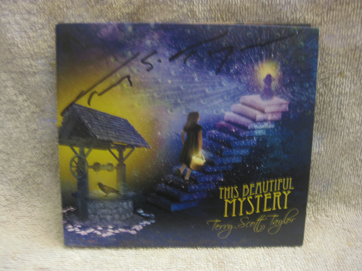 Terry Scott Taylor - This Beautiful Mystery CD Stunt Records Signed Cover mint