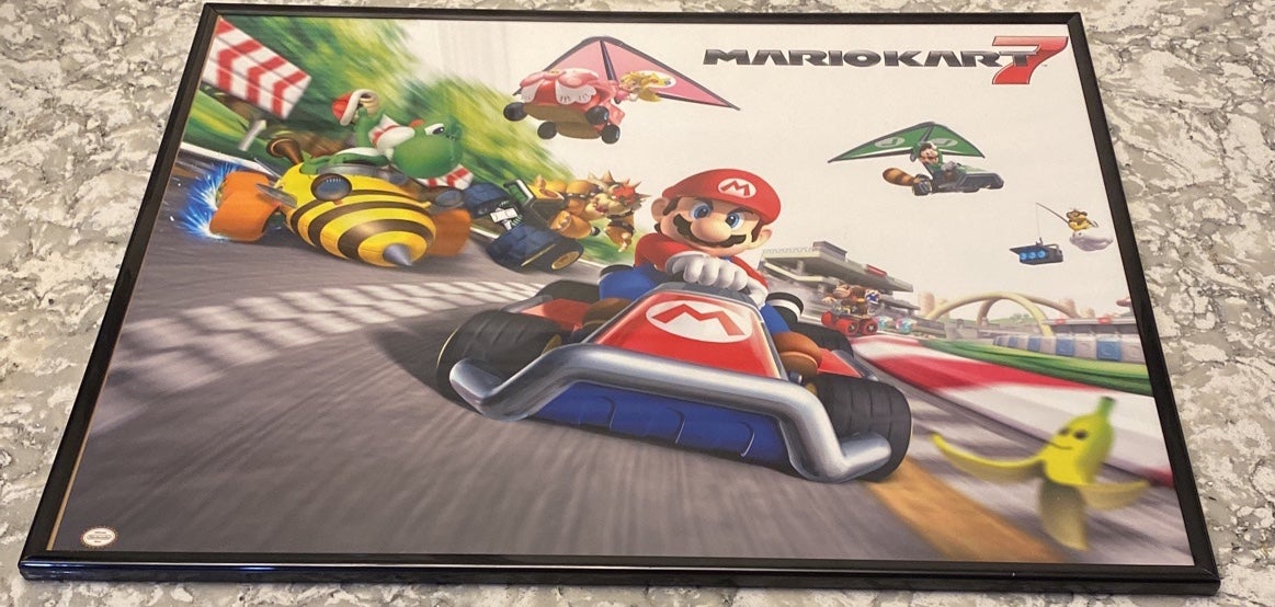Mario Kart 7 Picture frame