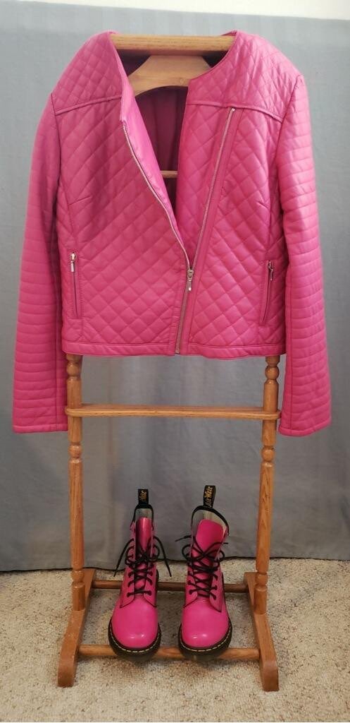 Pink Dr. Marten's 1460 size 8