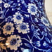SWEET Vintage Crownford Staffordshire BLUE CALICO 6 inch Pitcher