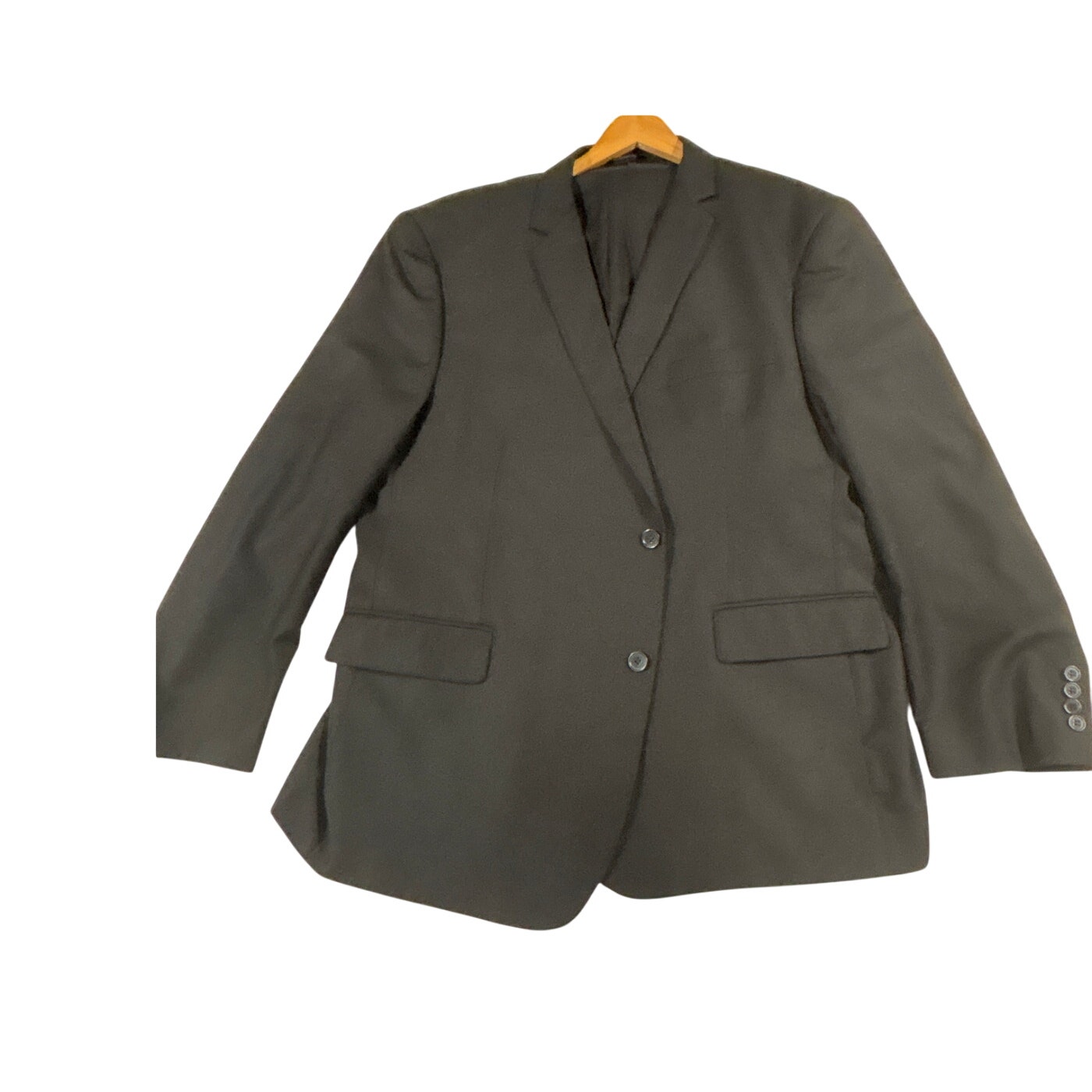 Angelo Rossi Black Suit Size 54R