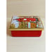Comic & Curious Cats Linda Jane Smith Red Enamel Trinket Box LE