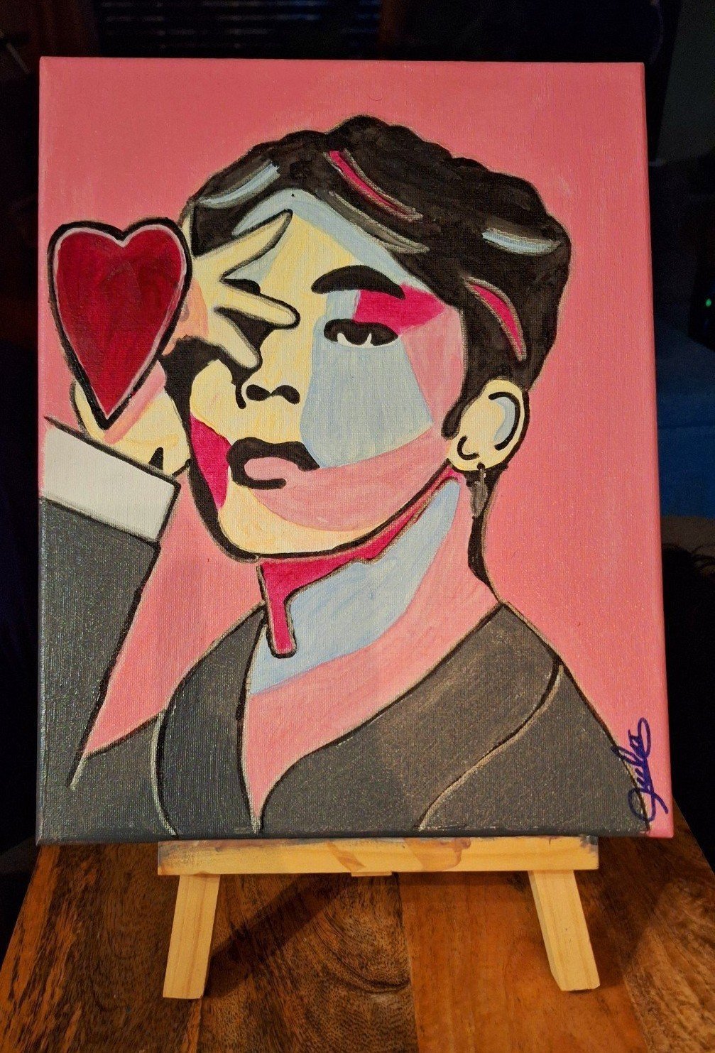 Melting My Heart painting