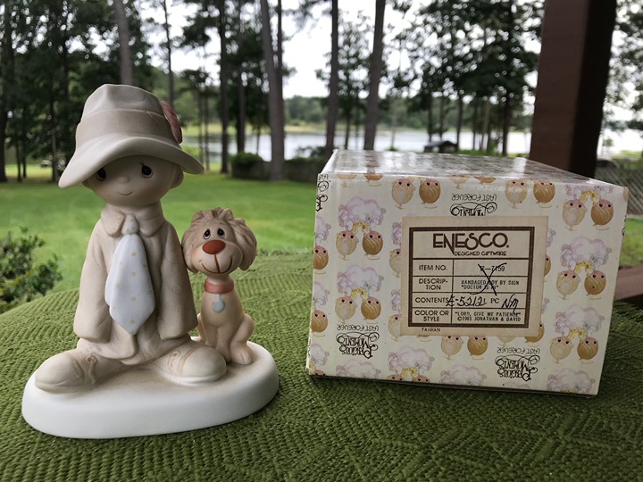 Precious Moments 1981 Figurine To A Special Dad by Samuel J. Butcher