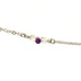 .925 Stunning Amethyst Pearl Vintage Necklace #pearl #amethyst