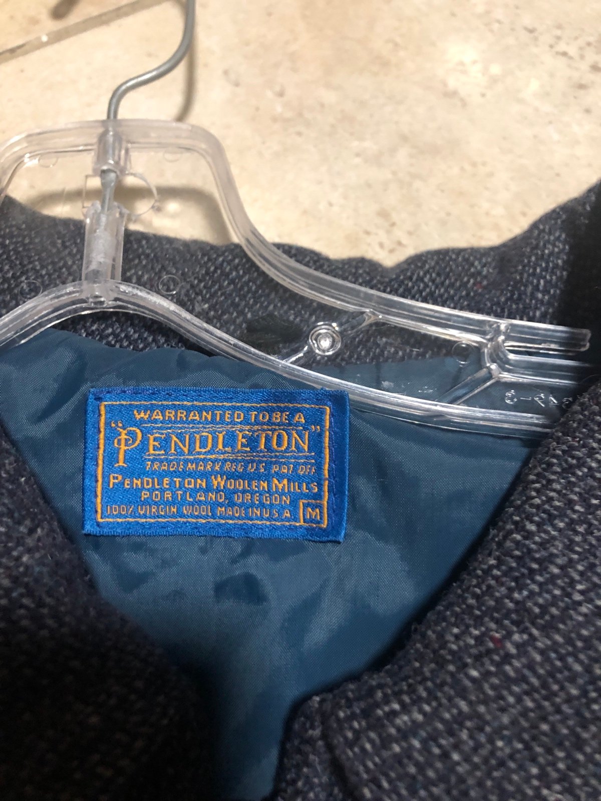 Vintage Pendleton jacket for men size M