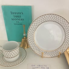 Tiffany &Co. manners tea sets Each 99 flower plate 69
