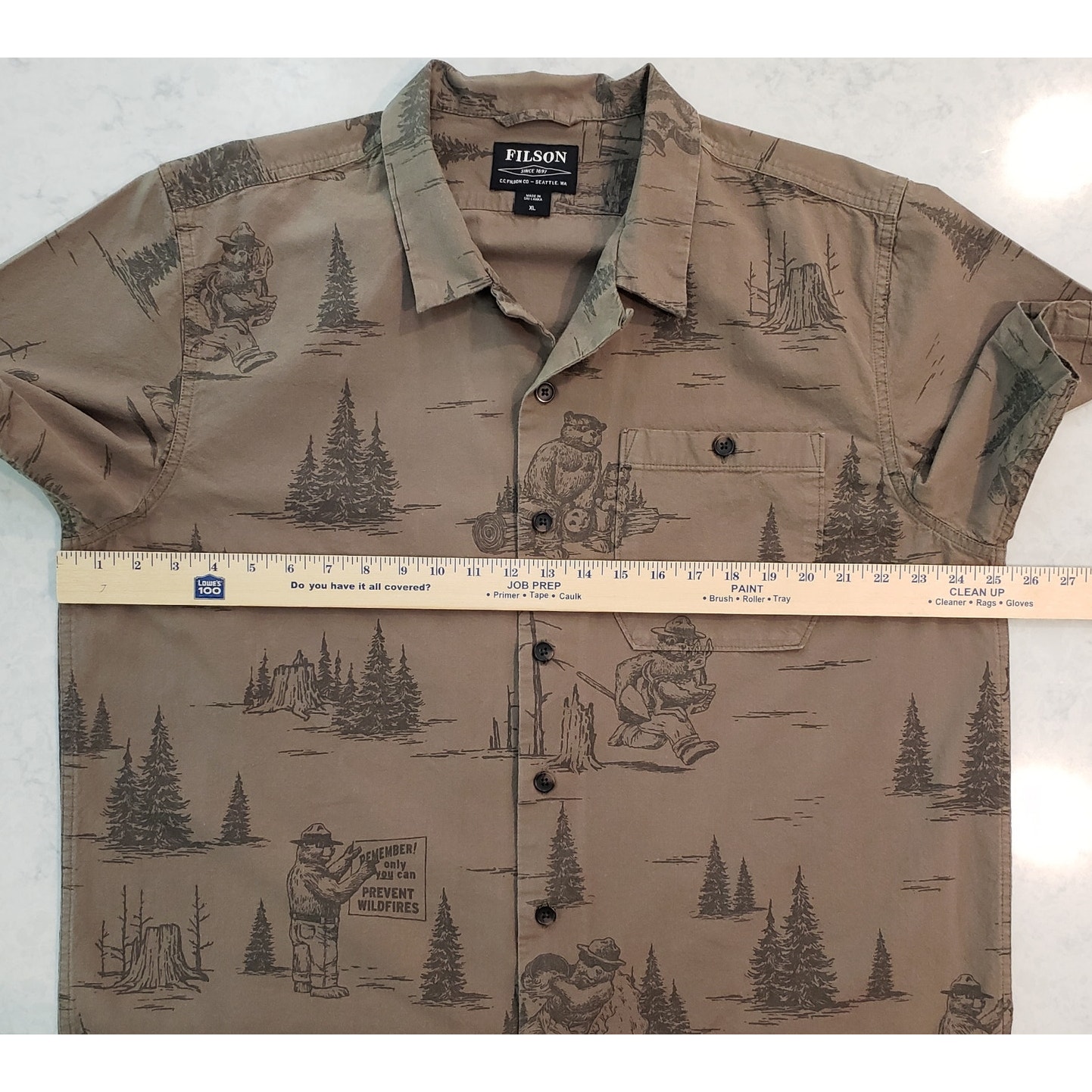 Filson Smokey Bear Camp Shirt - Men's - Clothing
