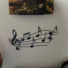 Music Note Wall Decor Metal Music Notes Wall Art Music Theme Note Decor Vintage