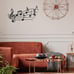 Music Note Wall Decor Metal Music Notes Wall Art Music Theme Note Decor Vintage