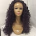 Popping Purple Thick Lace Front Curly