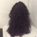 Popping Purple Thick Lace Front Curly