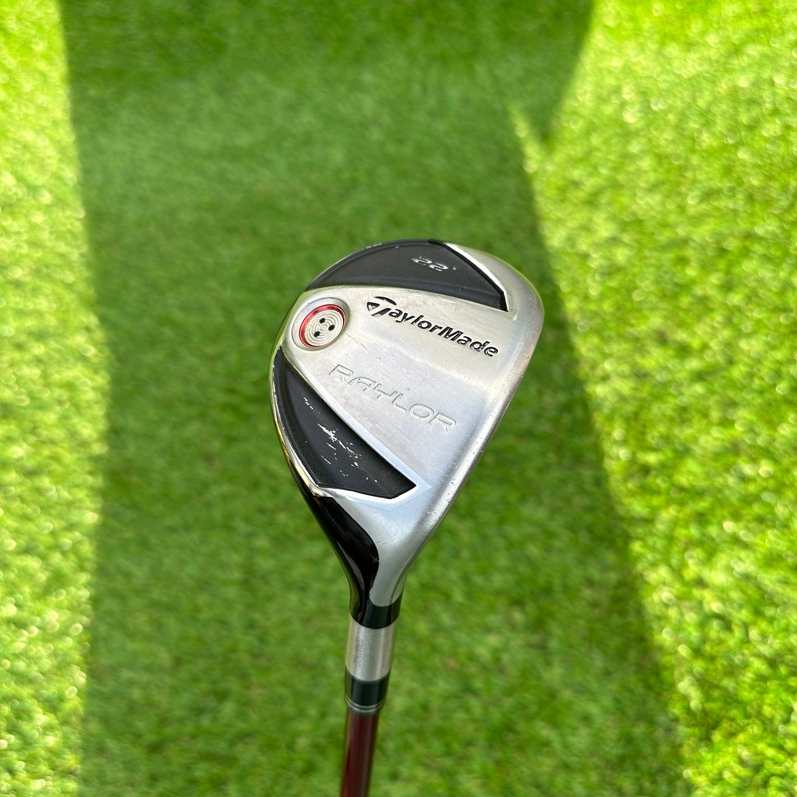 TAYLORMADE RAYLOR, 22 DEGREE HYBRID, Taylormade REAX 65 Regular FLEX Graphite