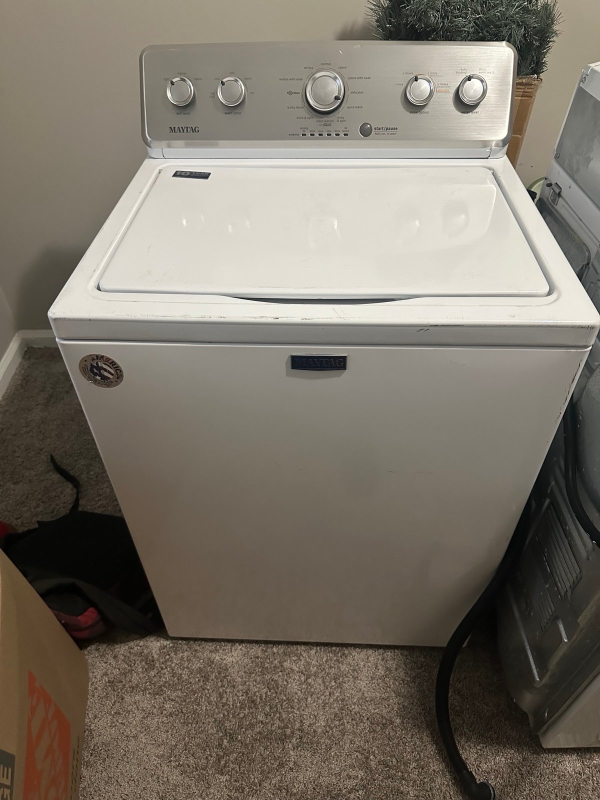 Maytag washer and dryer set