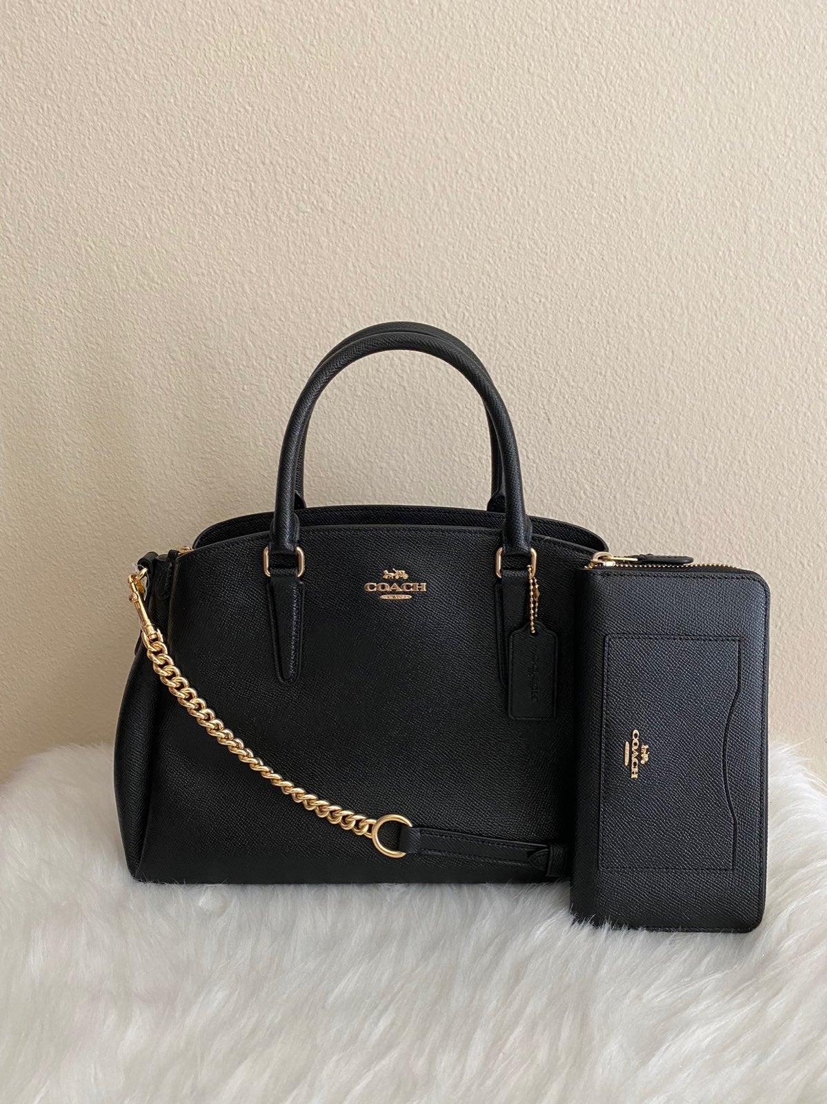 Coach purse and wallet set