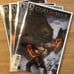 God of War 1-4 signed by writer Chris Roberson & artist Tony Parker