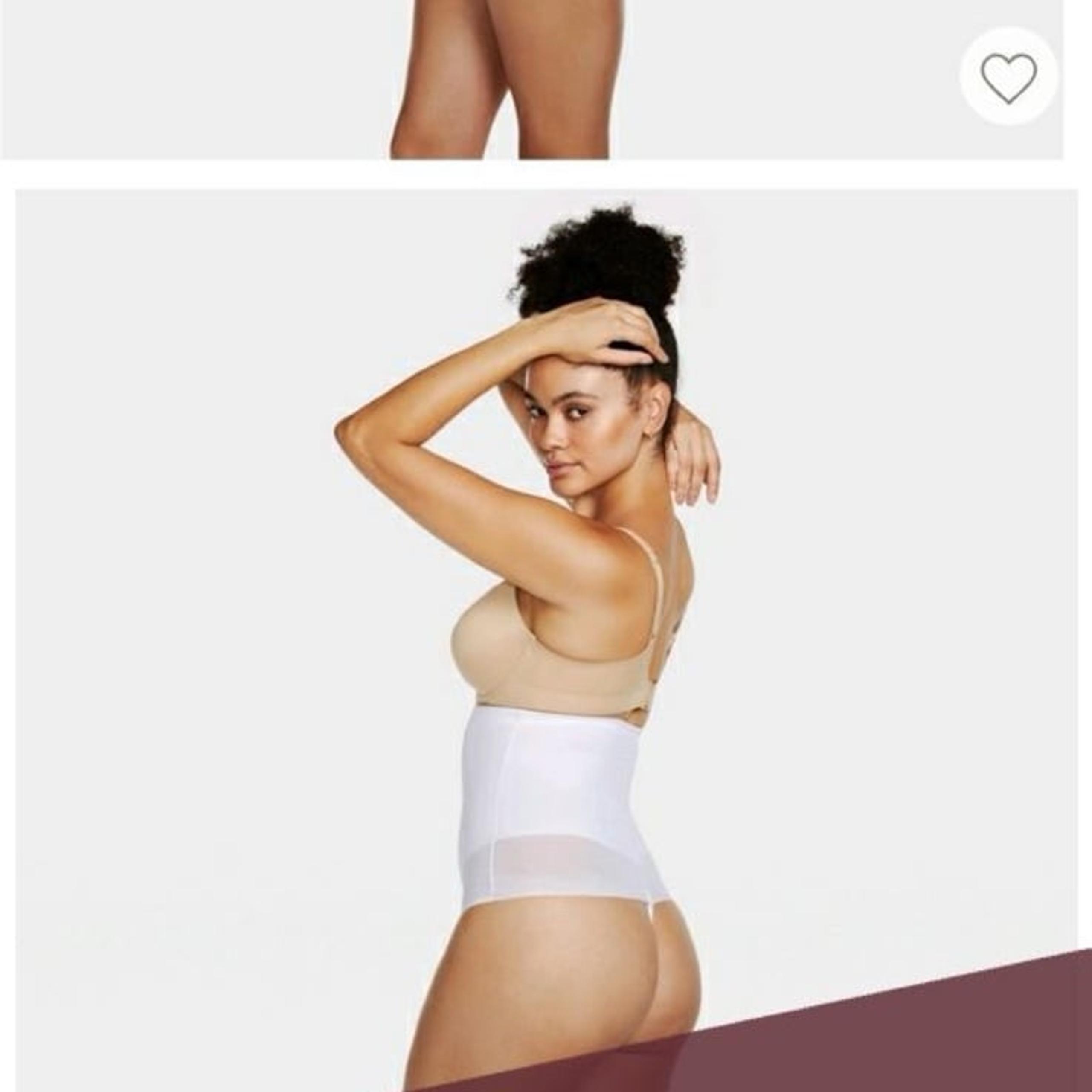SlimShaper High Waist Thong White XL