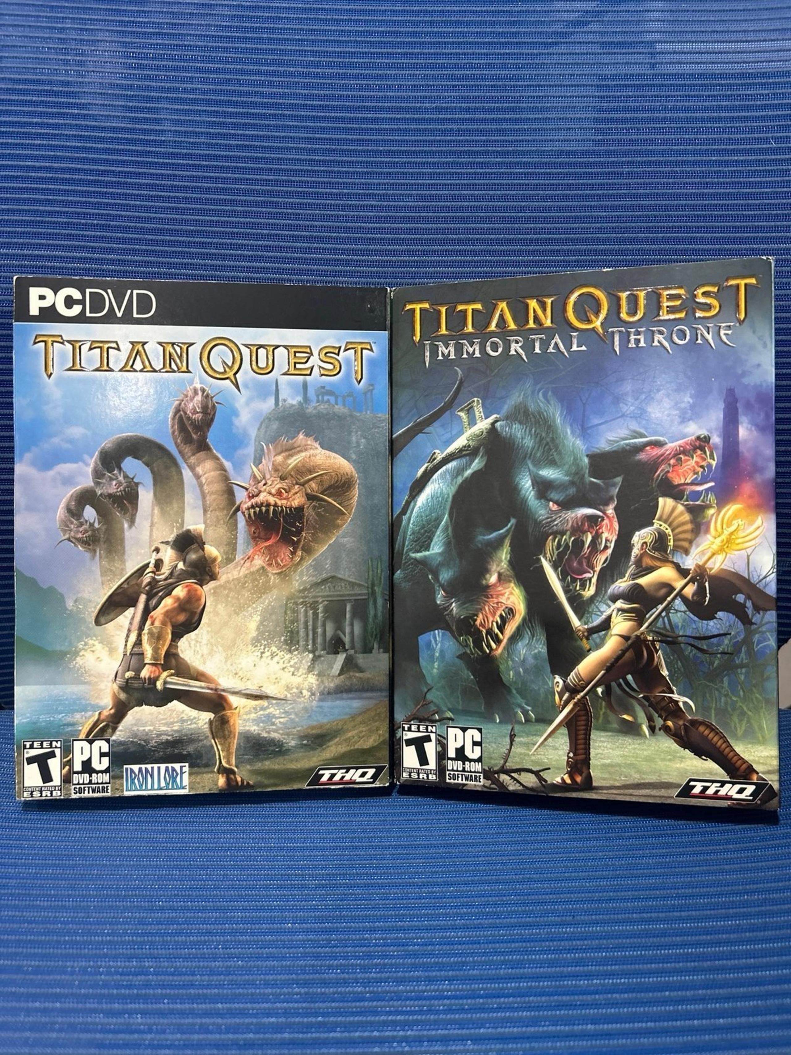 Titan Quest & Immortal Throne PC Games - THQ