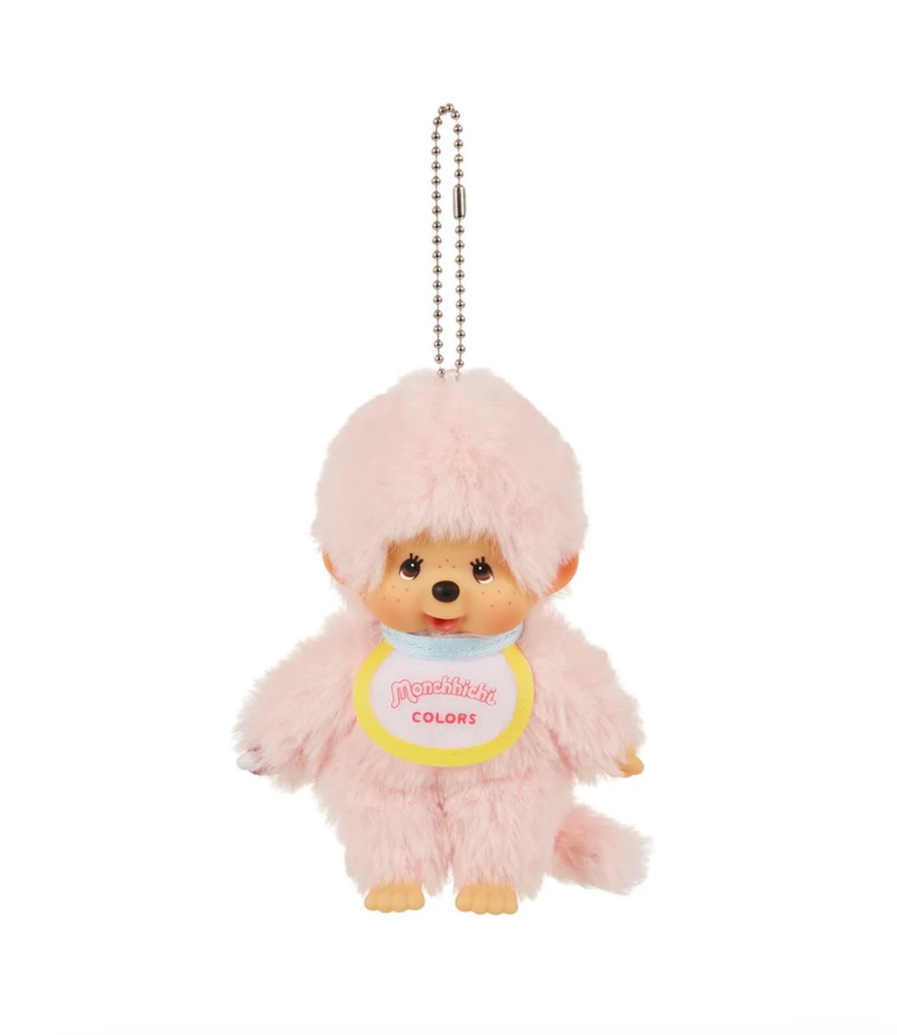Monchhichi Colors Light Pink Bag Charm Keychain