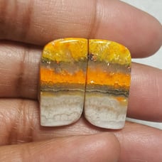 BumbleBee Jasper Natural Gemstone Cab