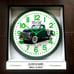 Glow In The Dark Garage Shop Mechanic Wall Clock New! 1954 GMC Deluxe 1-2 ton