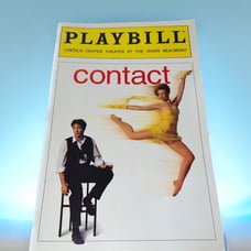CONTACT BROADWAY PLAYBILL TONY WIN DANCE THEATER NYC BOOKLET MUSICALS ZIEMBA STR