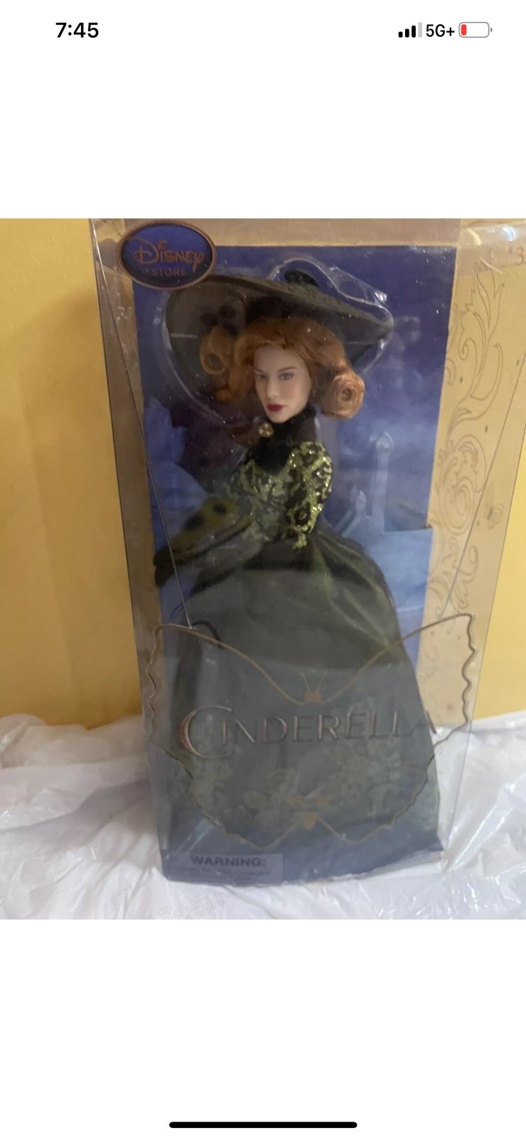 Disney Cinderella Film Collection LADY TREMAINE Doll NEW
