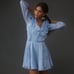 Anthropologie NWT Hutch Long-Sleeve Frilled Romper