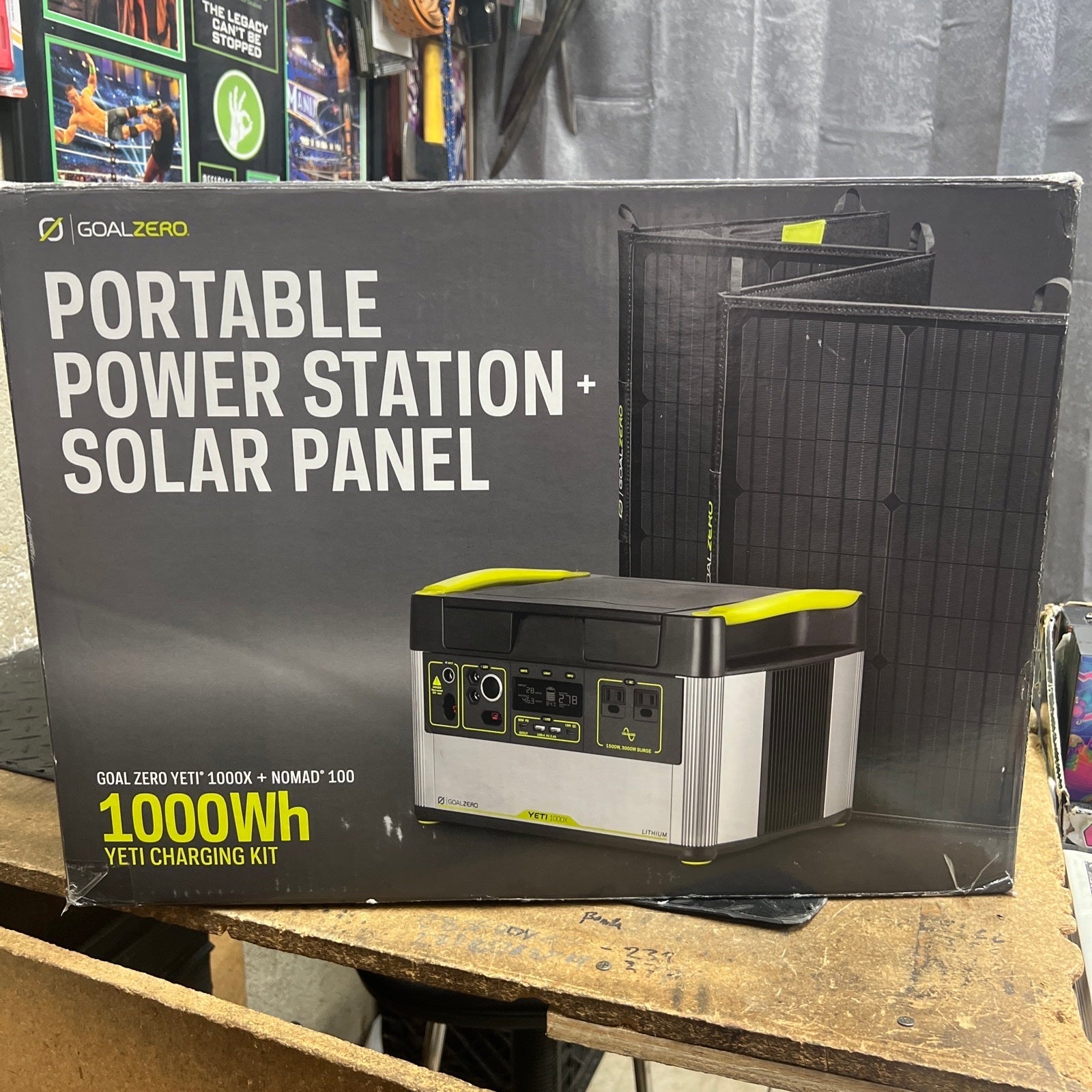 GOAL ZERO Portable Power Station YETI 1000X Nomad 100 Solar