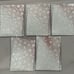 Tutanka Japan Shippo Yaki Cloisonne Enamel Serving Pin Trays Floral Set of 5
