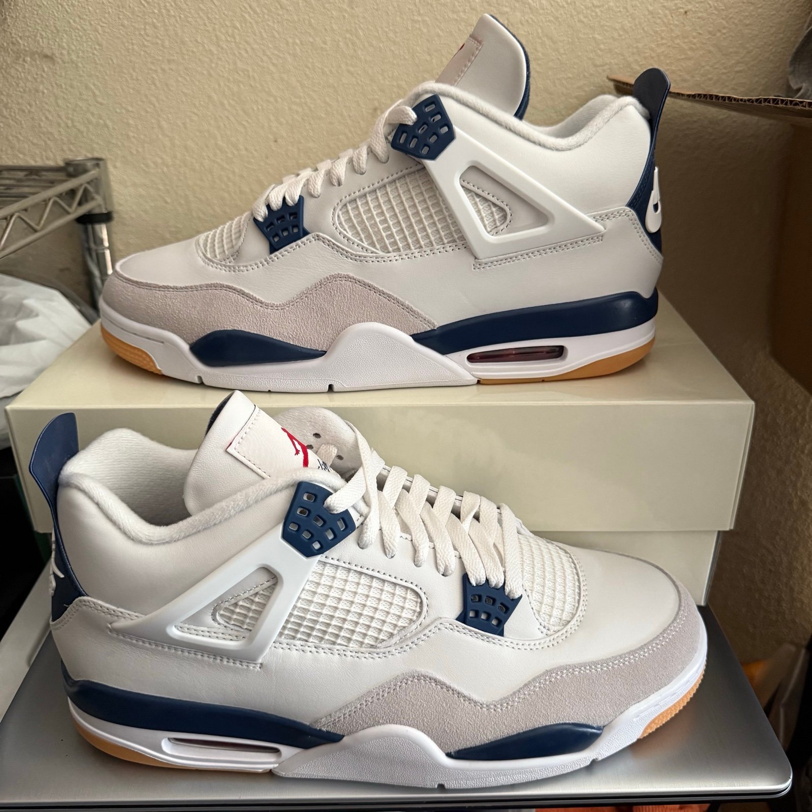Nike SB x Air Jordan 4 Retro SP 'Navy' / DR5415 100 / Size 12