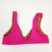 L*Space One Wave Reversible Bikini Top in Amber Pink Size Medium NWT