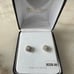 Diamond Earrings Sterling Silver